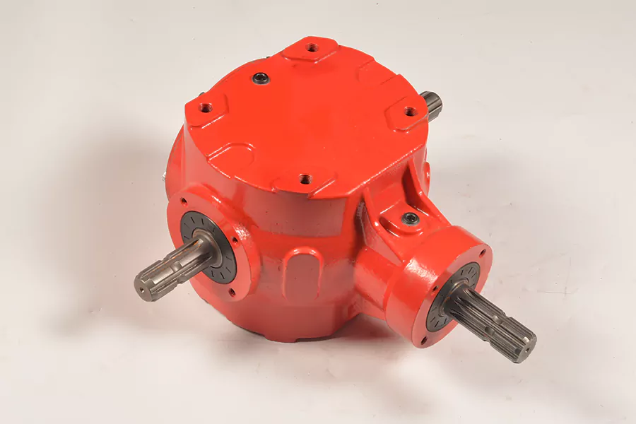 gearbox for fertilizer spreader, also called Three-Way Gearbox
