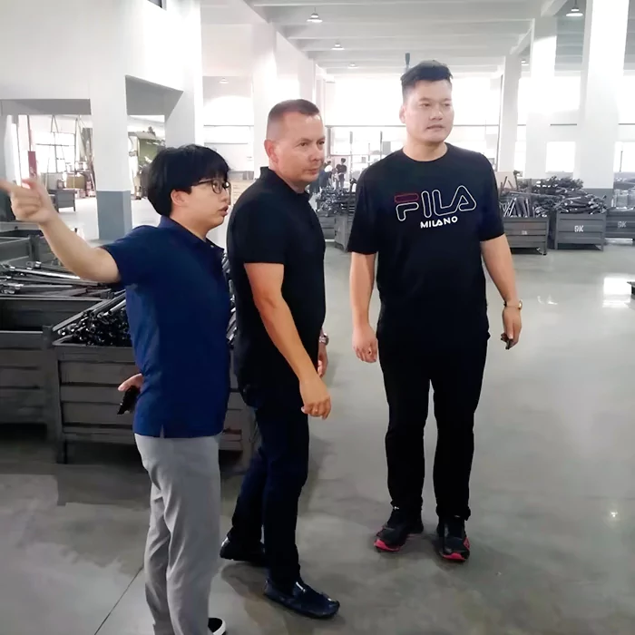 In 2017, Ukrainian Agricultural Drive Shaft Distributor tours our factory