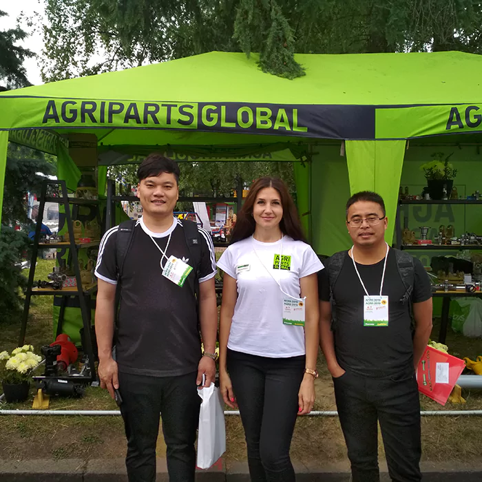 During 2018 Poland Global Agri Machinery Expo, we met with our client, a Poland PTO Shaft Distributor.