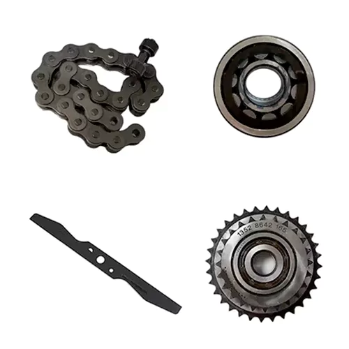 agricultural machinery parts include bearing / blade / chain / sprocket and coupling