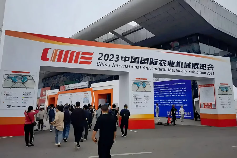 The picture is the exhibition photo of CIAME2023