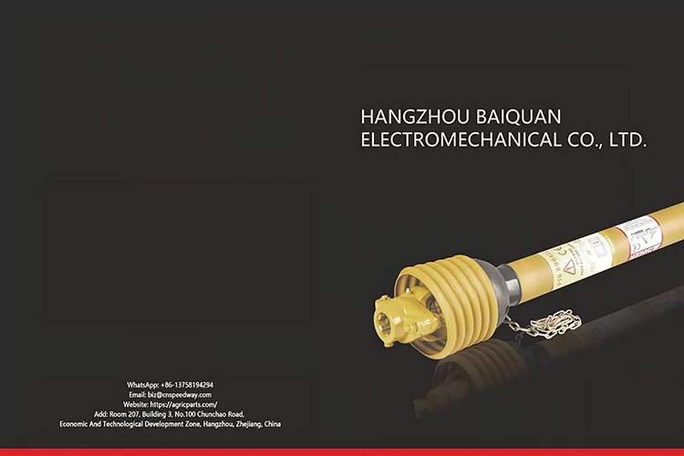 about pto shafts and pto shaft parts