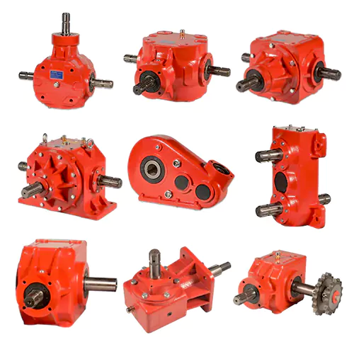 agricultural gearbox include Rotary Cutter Gearbox, Rotary Tiller Gearbox, Fertilizer Spreader Gearbox, Post Hole Digger Gearbox and Lawn Mower Gearbox