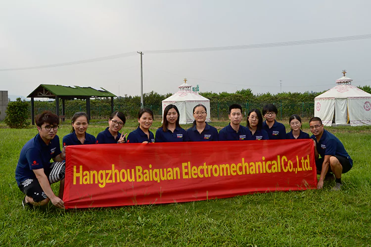 BAIQUAN's sales team