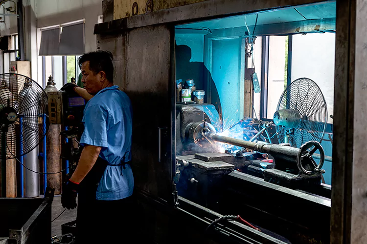 PTO steel tube cutting