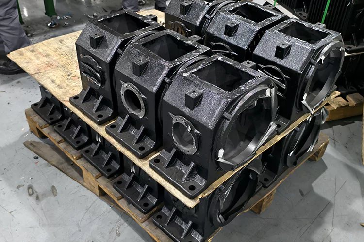 gearboxed waiting for assembly and edge coating