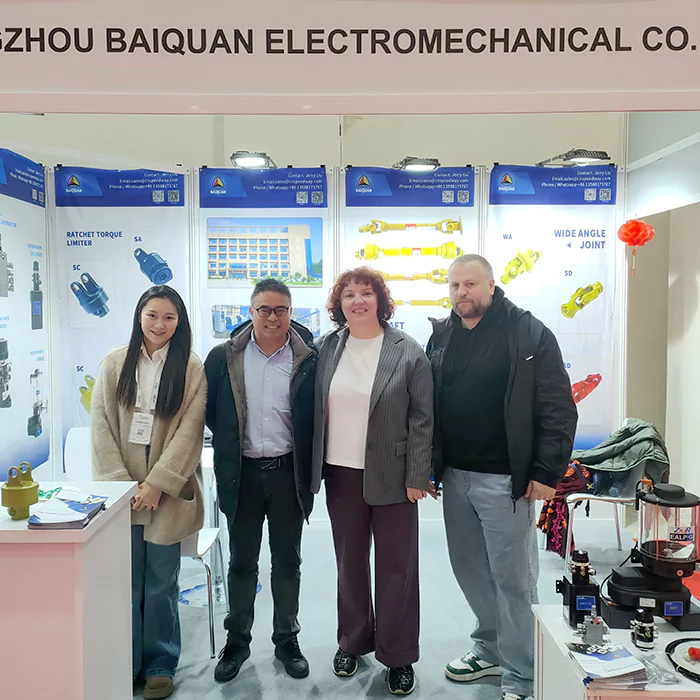 When attending AGROEXPO2025, our Türkiye PTO Shafts dealer customers met us.