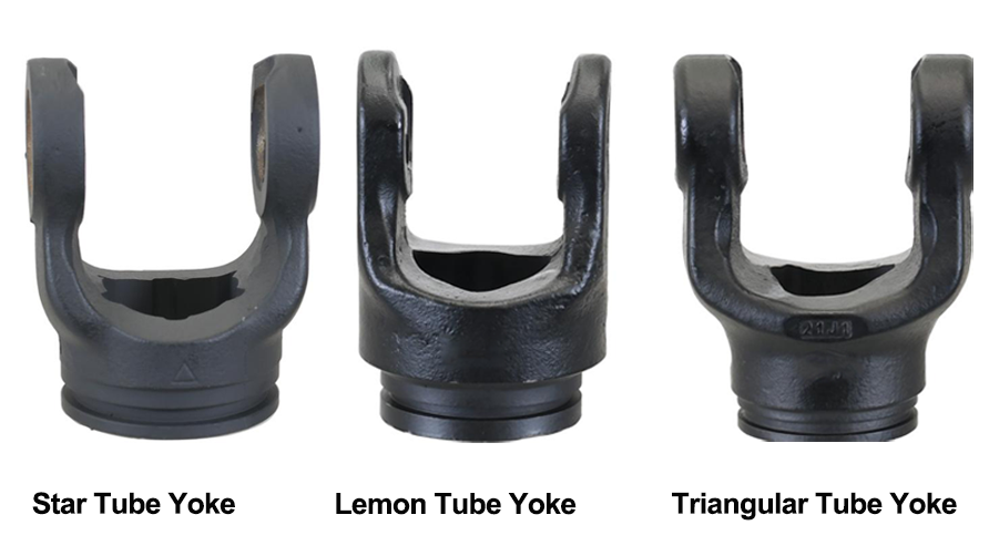 tube yoke shape types lemon star triangular