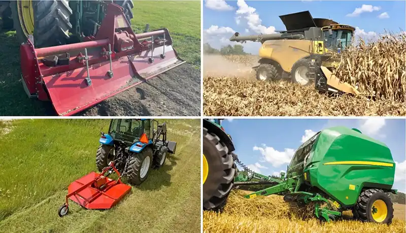 agricultural equipment using PTO power transmission system