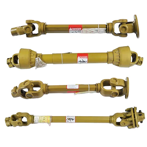 PTO-SHAFT-ASSEMBLY BAIQUAN's PTO shaft assembly include Standard PTO Shaft, PTO Shaft with Shear Bolt Limiter, PTO Shaft with Ratchet Limiter, Wide Angle PTO Shaft and PTO Shaft with Friction Limiter.